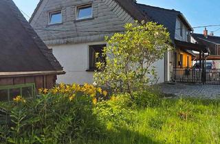 Doppelhaushälfte kaufen in 08324 Bockau, Bockau - Doppelhaushälfte auf großzügigen Grundstück im schönen Erzgebirge