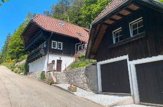 Haus kaufen in 78098 Triberg, Triberg im Schwarzwald - Traumhaftes Schwarzwaldhaus in Alleinlage mit Bachlauf
