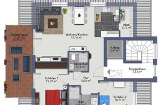 Penthouse kaufen in 63571 Gelnhausen, AS-Immobilien.com +++ Neubau Gelnhausen: Penthouse-Komfort-Eigentumswohnungen Neubau mit Aufzug+++