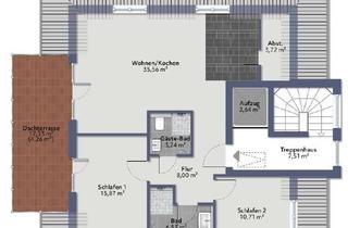 Penthouse kaufen in 63571 Gelnhausen, AS-Immobilien.com +++ Neubau Gelnhausen: Penthouse-Komfort-Eigentumswohnungen Neubau mit Aufzug+++