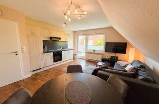 Wohnung kaufen in 25761 Büsum, Provisionsfrei! Modernisierte 3-Zimmer-DG-Wohnung mit 2 Schlafzimmern und 2 Balkonen in Deichnähe