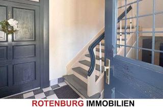 Wohnung kaufen in 36199 Rotenburg, Geräumige DG-Wohnung mit eigenem Gartenanteil in Altbauvilla mitten in Rotenburg