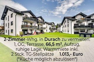 Wohnung mieten in Weidacher Straße 1C, 87471 Durach, Exklusive 2-Zimmer-OG-Wohnung mit gehobener Innenausstattung und Balkon in Durach