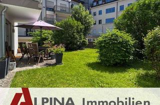 Wohnung mieten in 83022 Innenstadt, Herrliches 3-Zimmer-Citydomizil mit 2 Terrassen und eigenem Garten in Rosenheim!