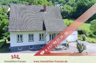 Einfamilienhaus kaufen in 54313 Zemmer, Familienparadies im Grünen – Traumhaftes Einfamilienhaus mit großem Garten, 2 Balkonen, Kamin 2 Gara