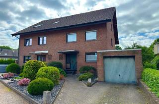 Doppelhaushälfte kaufen in 46284 Dorsten, Familienfreundliches Zuhause mit Potenzial – Doppelhaushälfte mit Ausbaureserve in Dorsten-Hervest