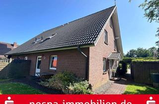 Doppelhaushälfte kaufen in 25899 Niebüll, Gepflegte Doppelhaushälfte – Solide Energiewerte, ruhige Lage!