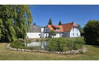 Haus kaufen in 17121 Loitz, Repräsentatives Wohnhaus mit großem Grundstück und vielseitiger Nutzung – naturnah wohnen in Rustow