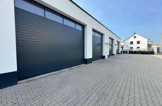 Gewerbeimmobilie mieten in Wilhelmstraße 156, 53721 Siegburg, Nachmieter gesucht: 2 kleine Gewerbehallen/ Großraumgaragen 4 Tore