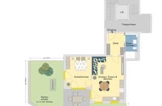 Wohnung kaufen in Resi-Huber-Straße, 85221 Dachau, MEISTERSTÜCK | E1.3 | 2 Zimmer Gartenwohnung mit Süd Ausrichtung und privatem Gartenanteil