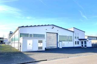 Gewerbeimmobilie kaufen in 66877 Ramstein-Miesenbach, Aktualisiert: Flexible Halle mit Büro- und Sozialflächen, Photovoltaik (71,92 kWp) und Trafostation