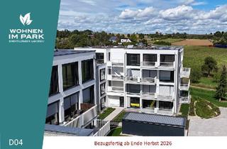 Wohnung kaufen in 89129 Langenau, 3-ZIMMER ETW MIT GARTENANTEIL - "WOHNEN IM PARK" IN LANGENAU - D04