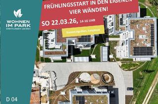 Wohnung kaufen in 89129 Langenau, 3-ZIMMER ETW MIT GARTENANTEIL - "WOHNEN IM PARK" IN LANGENAU - D04