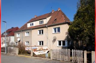 Doppelhaushälfte kaufen in 01640 Coswig, Sanierungsbedürftige Doppelhaushälfte in Coswig-Neusörnewitz - großes Grundstück, ruhige Wohngegend!