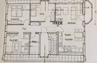 Wohnung mieten in 85354 Freising, Schöne 3-Zimmer-Dachgeschosswohnung mit EBK, zentrumsnah in Freising