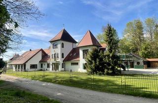 Villa kaufen in Am Forsthaus, 86698 Oberndorf, Mondäne Fortshaus-Villa mit Einliegerwohnung zwischen Augsburg und Donauwörth