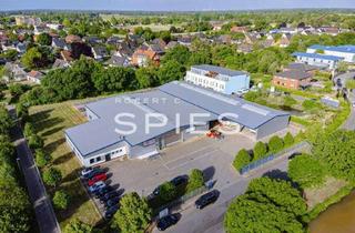 Gewerbeimmobilie kaufen in 28816 Stuhr, Moderne und vielseitig nutzbare Halle mit großzügigen Freiflächen in Stuhr direkt an der A1