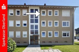 Wohnung kaufen in 86956 Schongau, Helle 3-Zimmer Wohnung mit Südbalkon