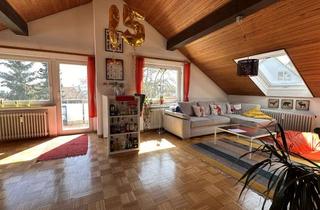 Wohnung mieten in 70771 Leinfelden-Echterdingen, 3 Zi.-Dachgeschosswohnung mit Balkon und Einbauküche plus 2 Zi. mit Singleküche + Balkon