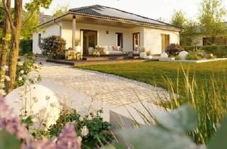Haus kaufen in 99826 Mihla, Amt Creuzburg - Der Bungalow mit der charmanten Form in Amt Creuzburg OT Frankenroda - ausgefallen und praktisch