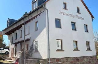 Wohnung mieten in An Der Brunnenmühle 3a, 97956 Werbach, Großzügige Erdgeschosswohnung mit Garten & Bachlauf – idyllisches Wohnen in historischer Mühle