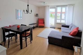 Wohnung mieten in Stefan-George-Ring 51, 81929 Bogenhausen, Vollmöblierte, top­-ausgestattete 2­-Zi.­-Wohnung mit Sonnenbalkon, Einbauküche und TG-Stellplatz