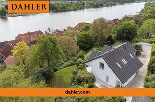 Villa kaufen in 21481 Lauenburg, Eine Villa mit Seltenheitswert – in bester Aussichtslage, die Elbe als ständiger Begleiter.