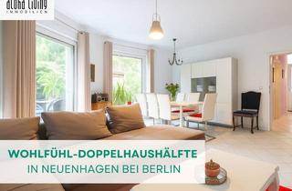 Doppelhaushälfte kaufen in 15366 Neuenhagen, Familienglück auf drei Ebenen mit Garten: Wohlfühl-Doppelhaushälfte in Neuenhagen bei Berlin