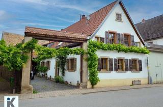 Haus kaufen in 67161 Gönnheim, Modernisiertes historisches Anwesen mit mediterranem Flair – Im Herzen der Pfalz