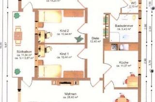 Wohnung kaufen in 86932 Pürgen, Pürgen - 4 Zimmer Eigentumswohnung zu verkaufen ohne Marklergebühren
