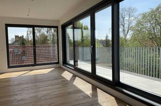 Penthouse kaufen in Waldowstrasse, 13156 Niederschönhausen, Sofort Einziehen: Neubau-Penthouse mit 360° Panorama-Terrasse in Top-Lage