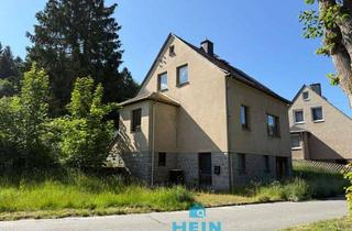 Einfamilienhaus kaufen in 09419 Thum, Ihr Projekt mit Perspektive – freistehendes, massiv gebautes Einfamilienhaus in ruhiger Lage!