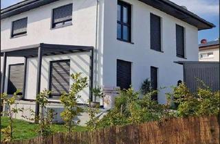 Haus mieten in 86697 Oberhausen, NEUBAU: Moderne, exklusive Doppelhaushälfte mit fünf Zimmern im Neubaugebiet in Oberhausen
