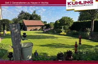 Einfamilienhaus kaufen in 49456 Lüsche, Lüsche - Liebhaberobjekt! Wohnglück trifft Gartenglück - Ihr Lebensglück wartet!