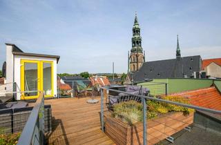 Wohnung kaufen in 08056 Innenstadt, SELBSTNUTZUNG & ANLAGE MIT EINBAUKÜCHEN, BALKON & DACHTERRASSE IM ZENTRUM !