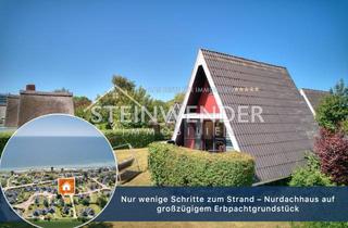 Haus kaufen in 23775 Großenbrode, Nur wenige Schritte zum Strand – Nurdachhaus auf großzügigem Erbpachtgrundstück