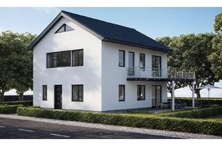Villa kaufen in 59457 Werl, Stadtvilla mit Stil und Weitblick – elegantes Familienhaus mit großem Balkon, zwei Vollgeschossen un
