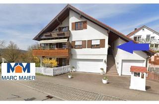 Wohnung kaufen in 89134 Blaustein, Blaustein - Wohnen wie im eigenen Haus, schöne große ETW im Dreifamilienhaus inkl. Garten, Garage und Balkon