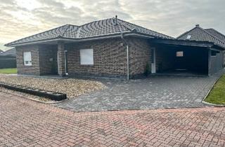 Haus kaufen in 49699 Lindern, Lindern (Oldenburg) - Barrierefreier Bungalow mit Carport inkl. Geräteraum