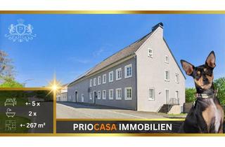 Mehrfamilienhaus kaufen in 54614 Giesdorf, Giesdorf - Mehrfamilienhaus 2 Wohneinheiten Dachboden ausbaufähig 267?m² Wohnfläche PV mit Speicher 11.000?m² Grundstück Wallbox-Anschluss Ausbaupotenzial Pferdehaltung Keine Provision