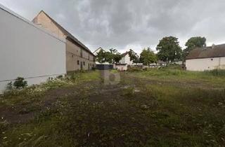 Grundstück zu kaufen in 04435 Schkeuditz, Schkeuditz - WOHNEN IN DER NATUR ERSCHLOSSEN + GROßE SCHEUNE
