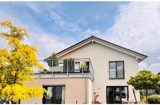 Doppelhaushälfte kaufen in 88451 Dettingen, Dettingen an der Iller - Design trifft Effizienz: Hochwertige Massivholz-DHH mit Sauna