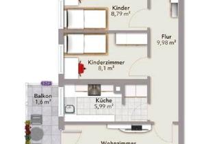 Wohnung kaufen in 50171 Kerpen, Kerpen - Attraktive 4 Zimmer Wohnung in Kerpen
