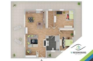 Penthouse kaufen in 92421 Schwandorf, Penthouse mit moderner Einbauküche und geräumiger Terrasse mit Weitblick