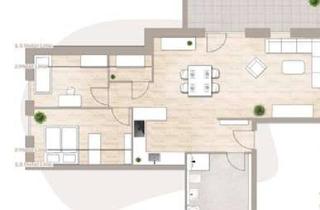 Penthouse mieten in Holzhausener Straße, 84144 Geisenhausen, Stilvolle 3-Zimmer-Penthouse-Wohnung mit gehobener Innenausstattung mit Einbauküche in Geisenhausen