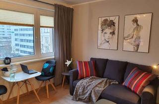 Wohnung mieten in Nestorstraße 58, 10711 Charlottenburg, Vollmöbliertes 1-Zimmerappartment mit Blick auf den Kudamms