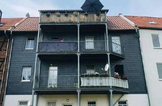 Wohnung mieten in Wernigeröder Straße 33, 38820 Halberstadt, 2-Raum-Wohnung im 2.Obergeschoss mit Balkon in Halberstadt