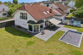 Einfamilienhaus kaufen in 35792 Löhnberg, Ihr persönliches Wohnparadies! Stilvolles Einfamilienhaus mit Pool und großem Garten in Löhnberg