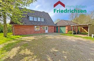 Einfamilienhaus kaufen in 25917 Leck, Einfamilienhaus mit Einliegerwohnung in ruhiger Lage