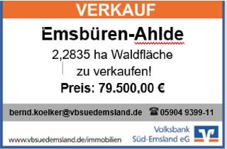 Immobilie kaufen in 48488 Emsbüren, 2,2835 ha Waldfäche
